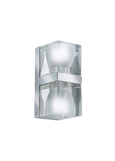 Cubetto D02 - Aplică cu 2 surse de lumină din cristal