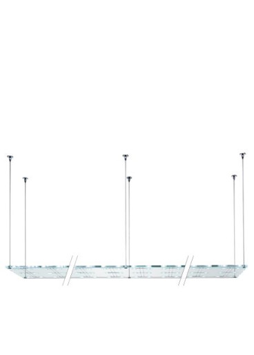Sospesa A13 - Lampă suspendată de birou cu 72 surse de lumină din cristal
