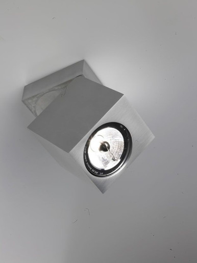Blok C10 - Spot aplicat argintiu orientabil