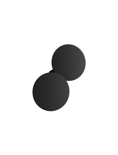 Puzzle Outdoor round double - Aplică albă sau neagră ajustabilă