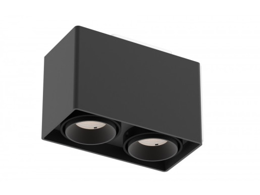 Martorell  Cube Double 2700 K - Spot aplicat parelelipipedic negru sau alb