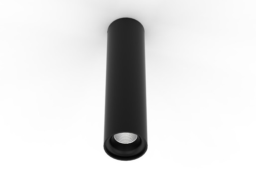Tube 6.2 W 350 - Spot aplicat cilindric negru sau alb