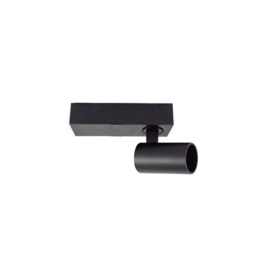 Martorell Crate I - Spot aplicat negru ajustabil