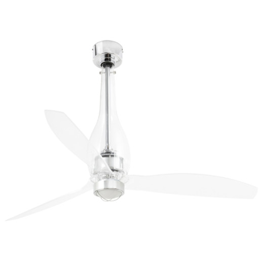 Eterfan - Ventilator SMART cu lumină transparent 