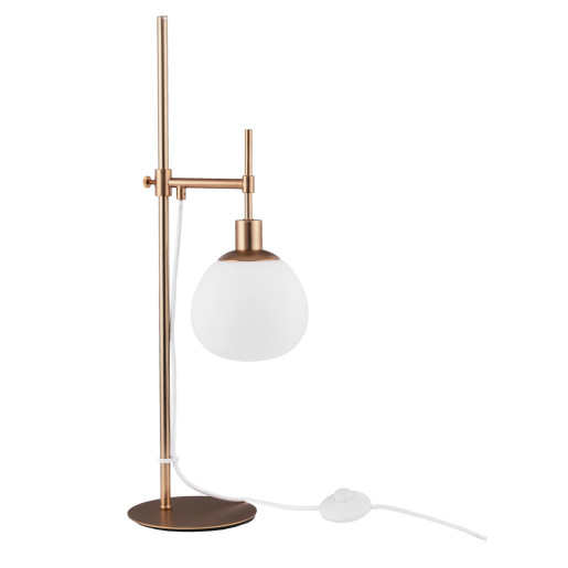 Erich - Lampă de masă cu o sursă de lumină roundă ajustabilă