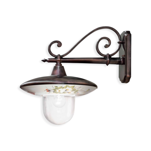 Latina a670 - Aplică cuprurie cu motiv floral