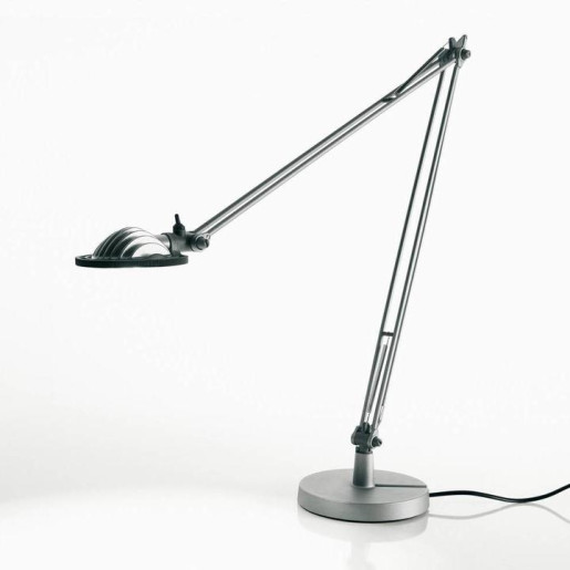 Berenice - Lampă de birou gri ajustabilă