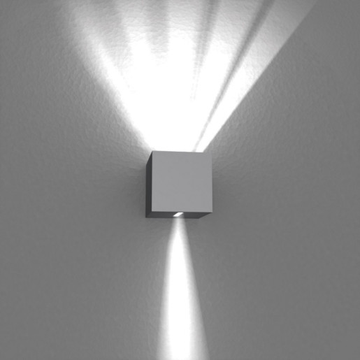 Spot Mini Beam Two Way IV - Aplică gri cubică