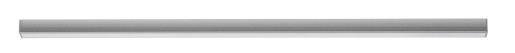 Thin Bulbo 12W I - Profil liniar aplicat argintiu din aluminiu