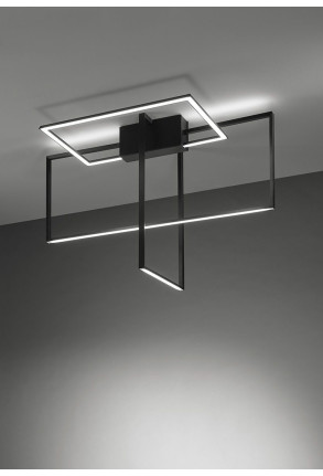 Area II - Plafonieră cu forme rectangulare întretăiate 