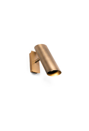 LINK 1xGU10 - Aplică cilindrică bronz ajustabilă din oțel                                                                  