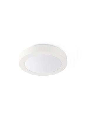 Logos 2 x E27 - Plafonieră de baie albă din PMMA și aluminiu cu 2 surse de lumină  