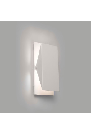 Homs - Aplică albă din metal minimalistă