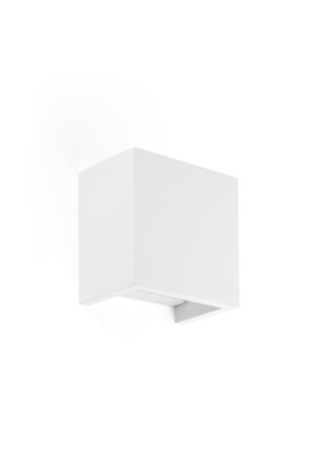 Oslo - Aplică albă rectangulară