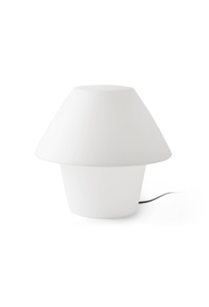 Versus - Lampadar alb din PEMD in formă de ciupercă