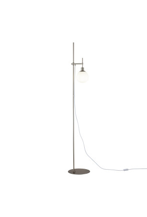 Erich - Lampă de podea cu o sursă de lumină roundă ajustabilă