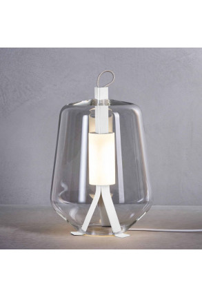 Luisa T1 - Lampă de masă transparentă din sticlă