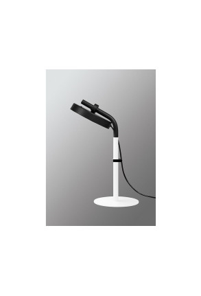 Aro LED 10 W - Lampă de birou albă cu abajur negru