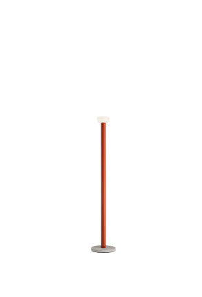 Bellhop - Lampă de podea roșie din sticlă