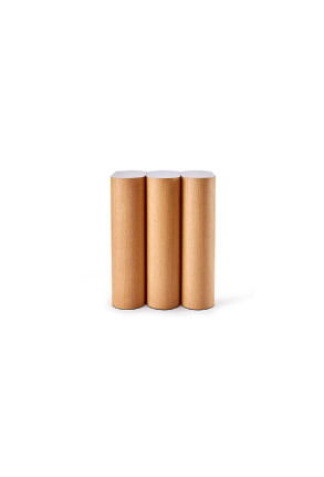 Tomo - Lampă de masă din furnir