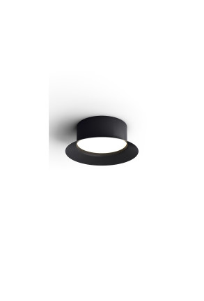 Maine - Plafonieră neagră de forma unei pălării 