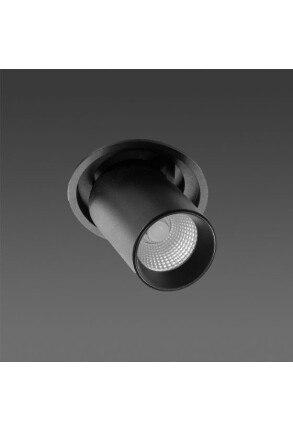 Martorell 8W LED 3000 K - Proiector încastrat cilindric ajustabil din aluminiu