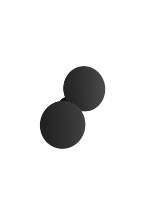 Puzzle Outdoor round double - Aplică albă sau neagră ajustabilă