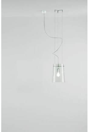 Sera S3 - Pendul cu abajur transparent din sticlă 