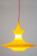 Stupa Large - Lustră cu abajur galben din rășină