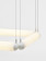 Puro Contour IV - Lustră LED cu 4 surse de lumină de formă cilindrică