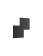 Puzzle Outdoor double square - Aplică albă sau neagră
