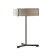 Thesis III - Lampă de masă modernă din furnir cu bază metalică 