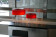 Glam Small T1 - Lampă de masă cu abajur roșu din sticlă  