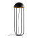 JELLYFISH 6W - Lampă podea neagră în forma de meduză cu finisaj auriu                                                          