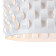 Chandelier Delicate - Pendul alb cu perforații