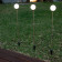 Bruna 3x - Lampadar auriu cu încărcare solară