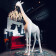 Giraffe in love XL